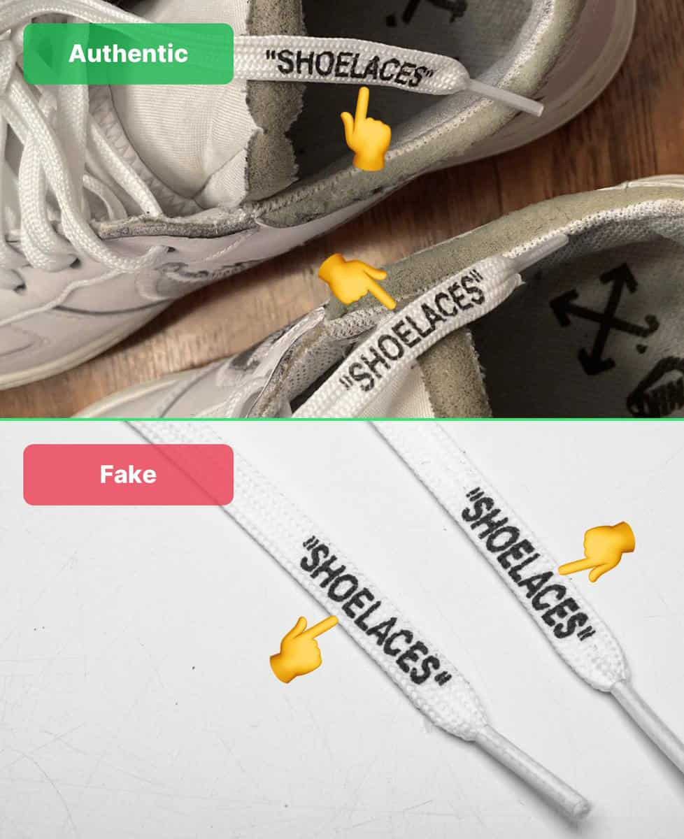 Air Force 1. Fake vs Real #shoes #shoelacestyle #shoestyle #laces #sn, Shoe Laces
