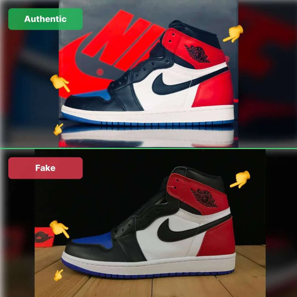 Real Vs Fake Jordan 1 Top 3 Germany 