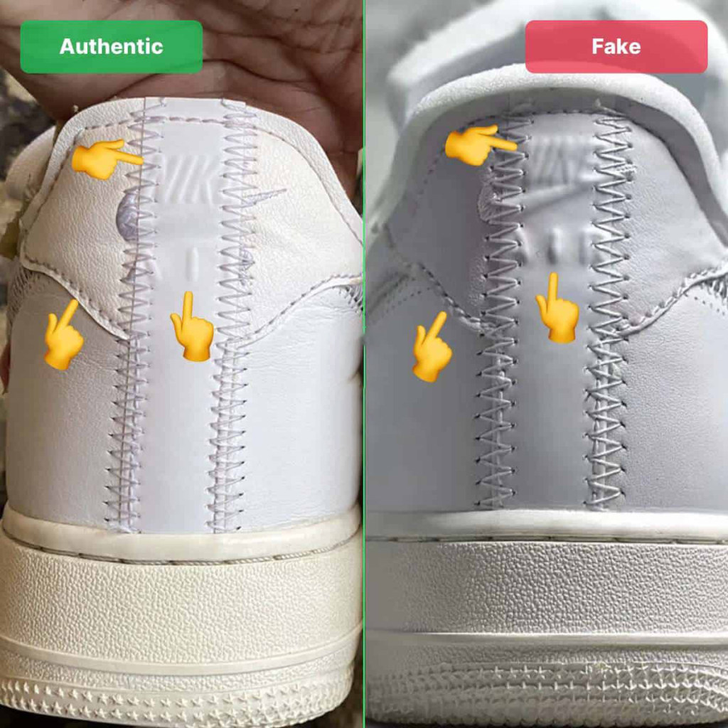 Off white nike air force 1 real vs fake best sale