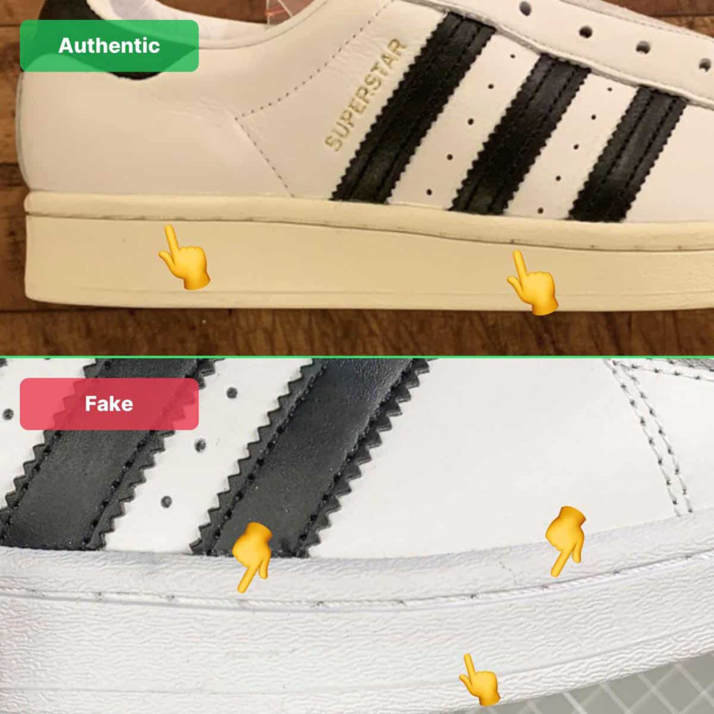 Adidas superstar shoes 2025 original vs fake