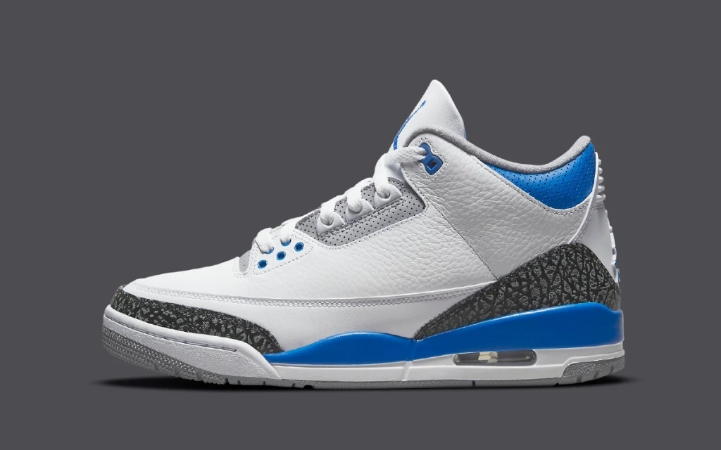 Air Jordan 3 “Racer Blue” Release Date July 10th, 2021 Adult Style