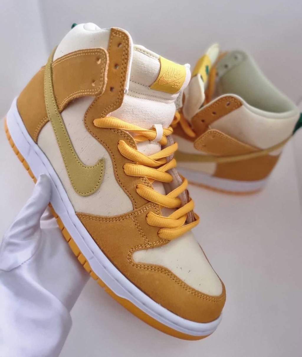 First Look: Nike SB Dunk High Pineapple Cop or Drop??? Part of the